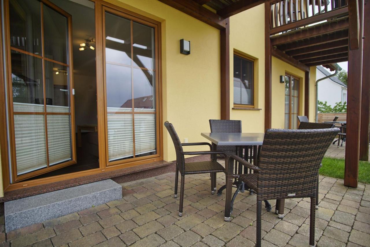 Schicke Fewo Mit Terrasse, Gratis Nutzung Vom Ahoi Erlebnisbad Und Sauna In Sellin - Haus De Niege Wech Fewo 02 Thiessow Exterior foto